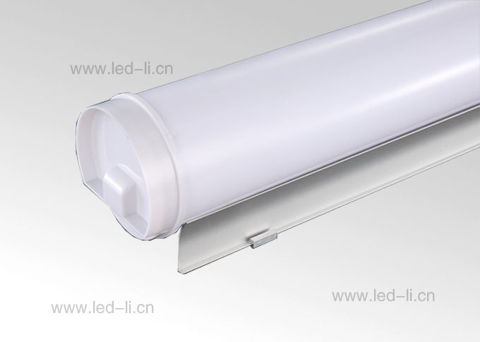 圓形套鋁材LED護欄管直徑80mm帶鋁底-靈創照明